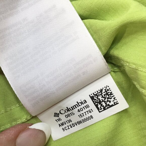 Columbia Vented Fishing Shirt Omni-Wick Advance Evaporation XXL 2X Short Sleeve - Picture 9 of 10